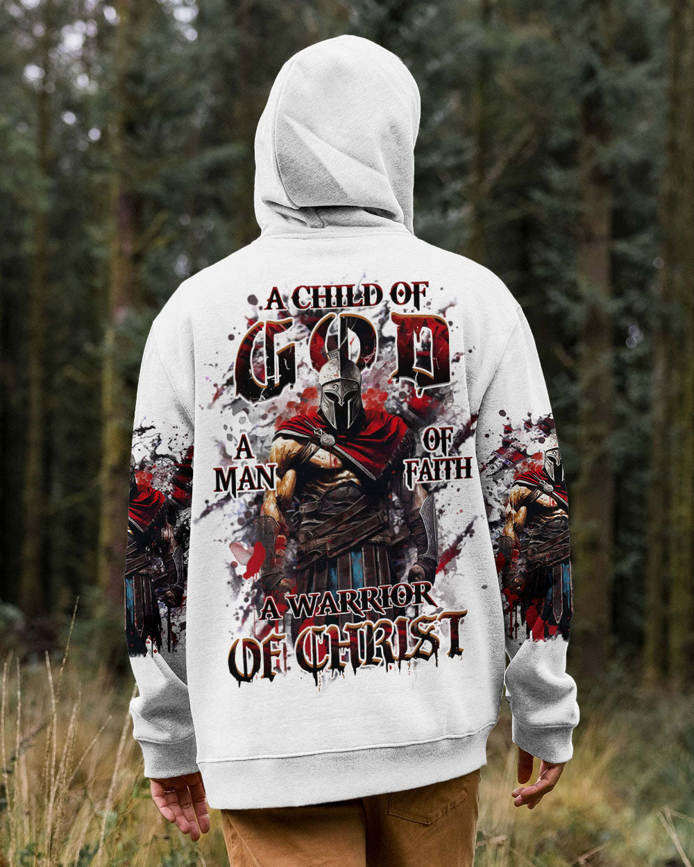 A Warrior Of Christ Men's All Over Print Shirt - Trunx016767