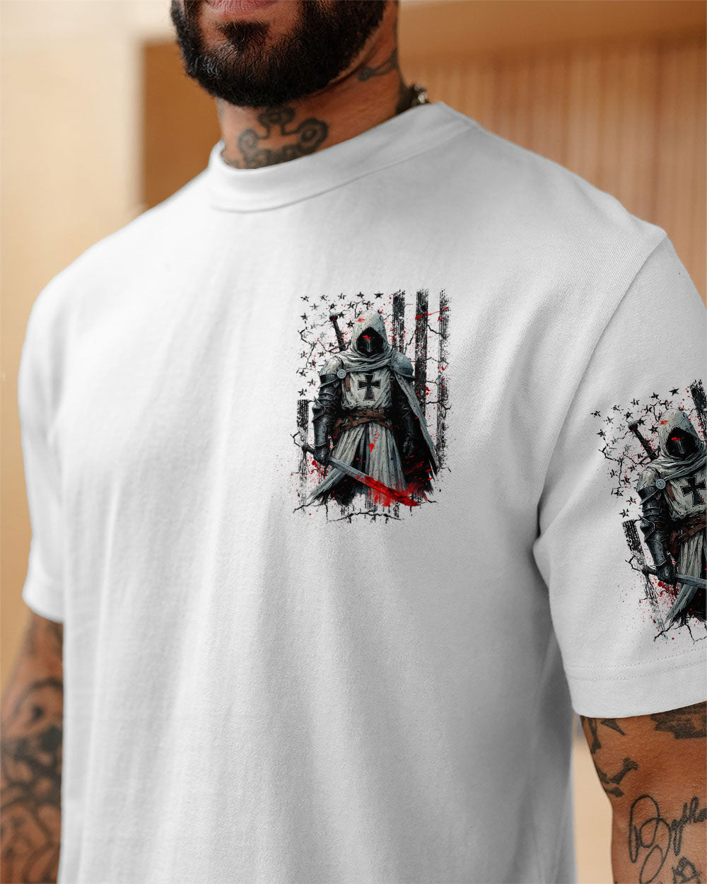 A Warrior Of Christ Men's All Over Print Shirt - Trunx854003