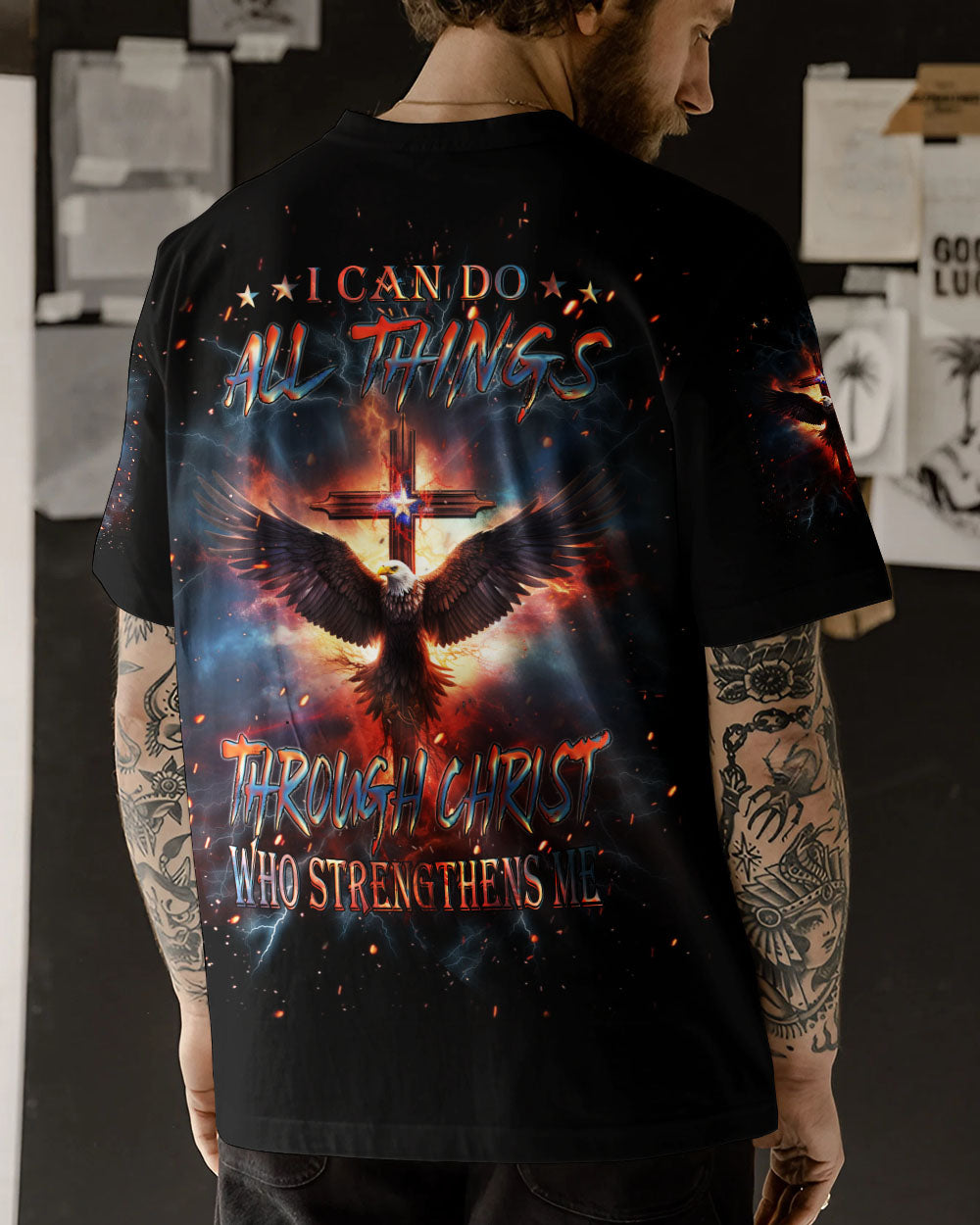 I Can Do All Things Men's All Over Print Shirt - Trunx903095