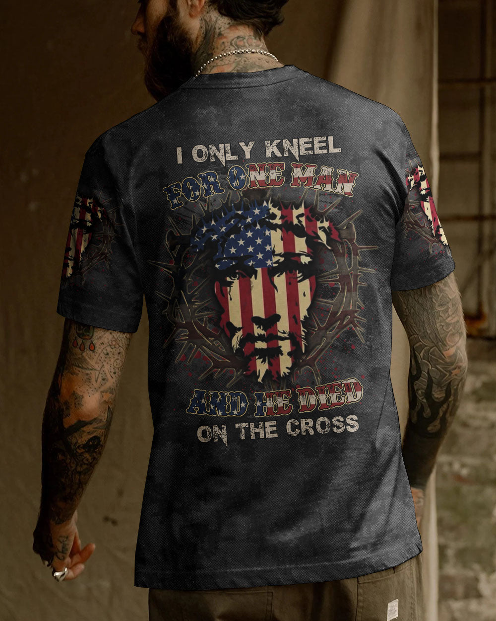 I Only Kneel For One Man Men's All Over Print Shirt - Trunx257203