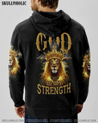 God Is My Strength Men's All Over Print Shirt - Trunx328888