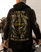 I Can Do All Things Cross Wings Men's All Over Print Shirt - Trunx421116