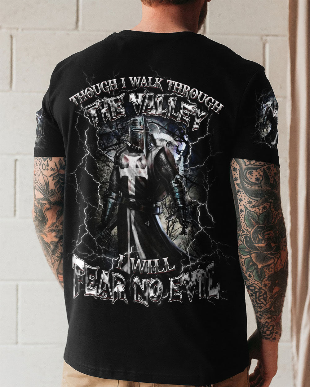 I Will Fear No Evil Men's All Over Print Shirt - Trunx092895