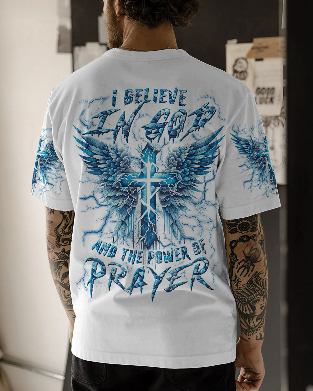 I Believe In God Men's All Over Print Shirt - Trunx728779
