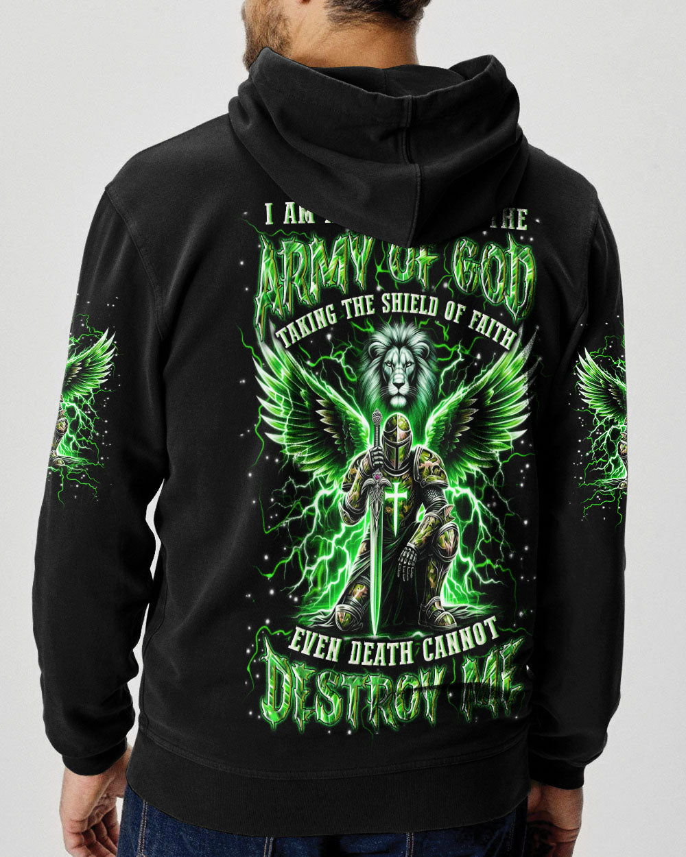 I Am A Warrior In The Army Of God Men's All Over Print Shirt - Trunx304233