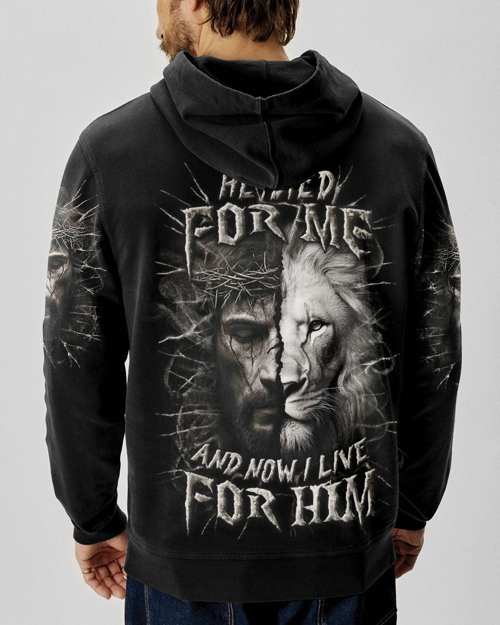 He Died For Me Men's All Over Print Shirt - Trunx009143
