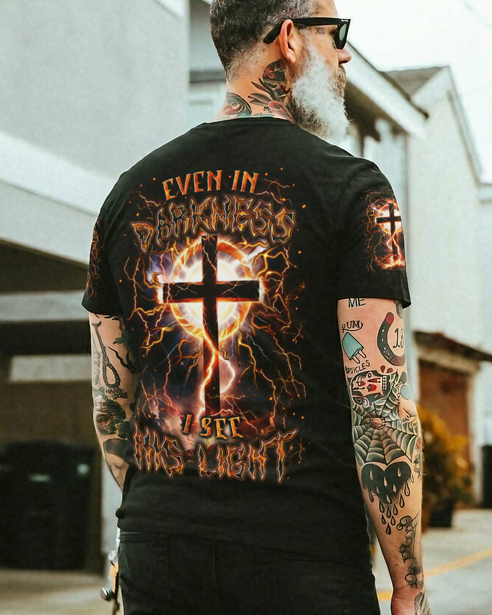 Even In The Darkness Men's All Over Print Shirt - Trunx608713