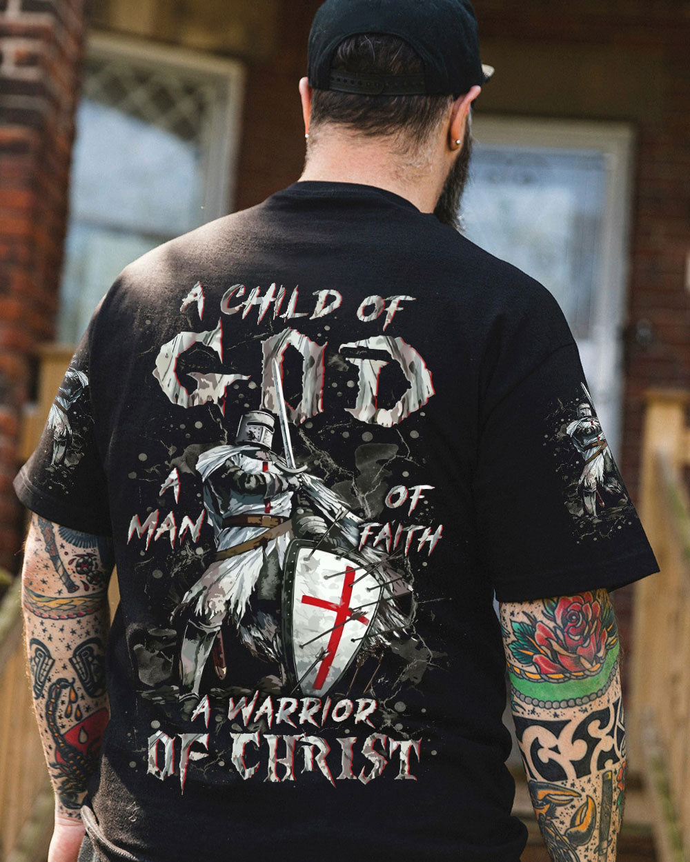 A Warrior Of Christ Men's All Over Print Shirt - Trunx689267