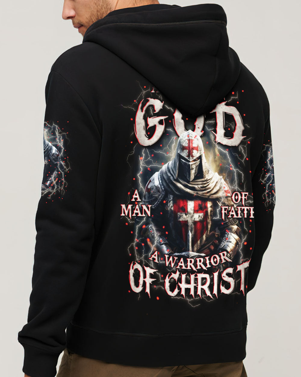 A Warrior Of Christ Men's All Over Print Shirt - Trunx777537