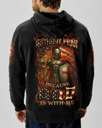 I Walk Without Fear Because God Is With Me Men's All Over Print Shirt - Trunx698834