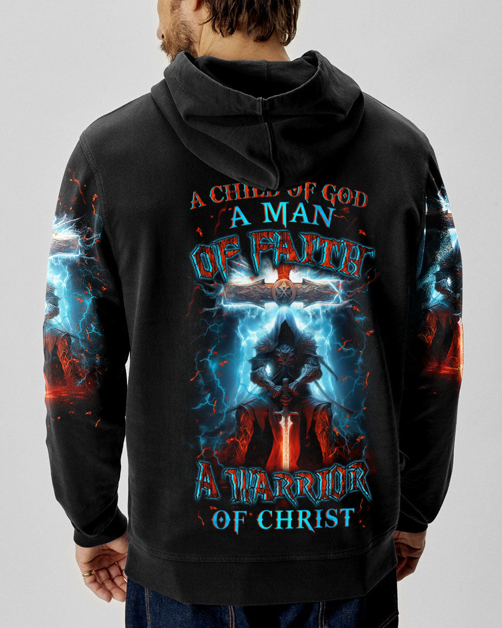 A Warrior Of Christ Men's All Over Print Shirt - Trunx991062