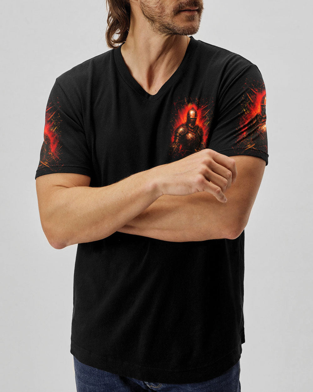 A Warrior Of Christ Men's All Over Print Shirt - Trunx399988