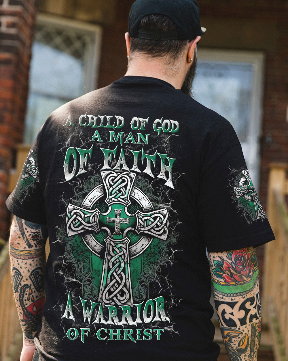 A Warrior Of Christ Men's All Over Print Shirt - Trunx040178