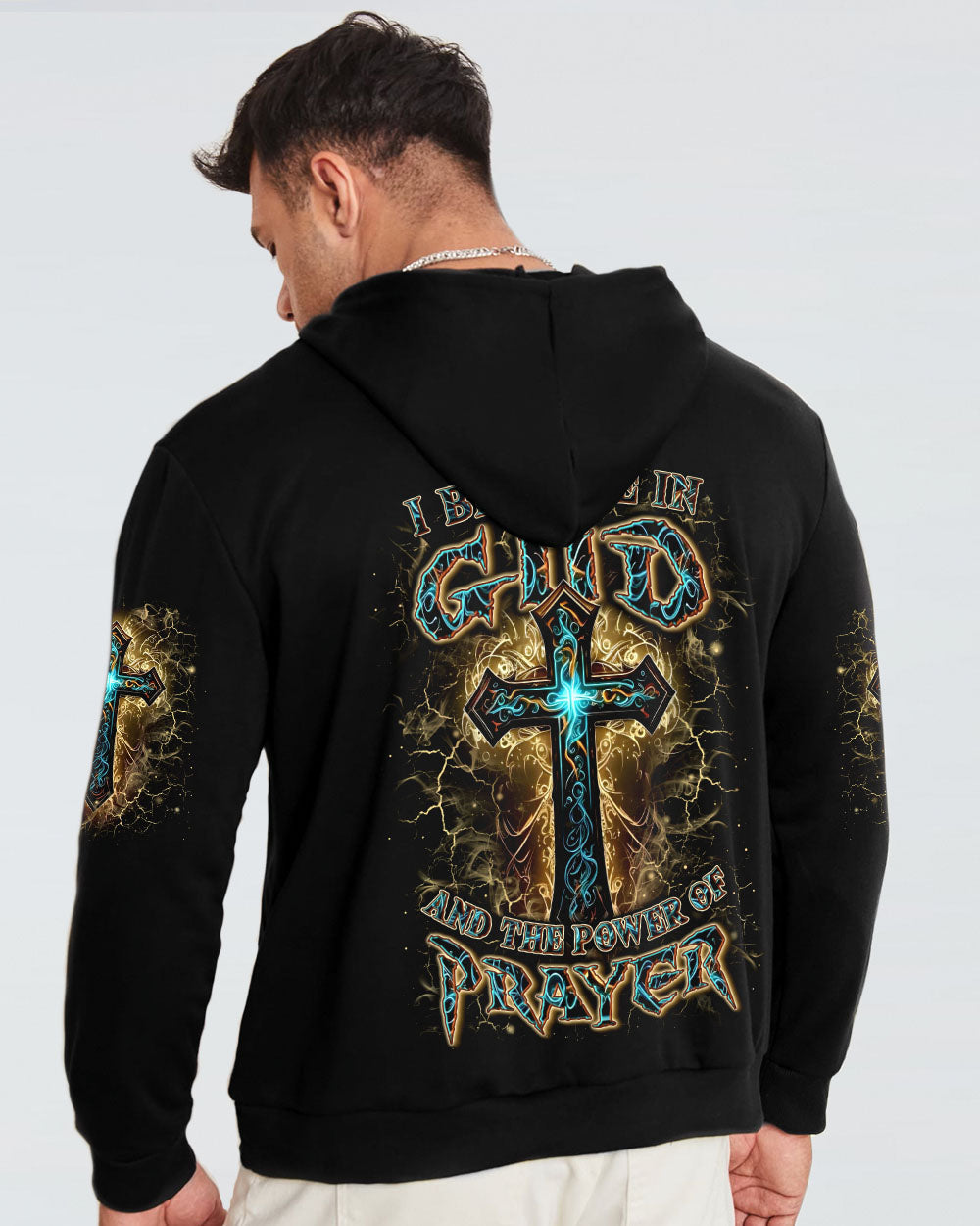 I Believe In God Men's All Over Print Shirt - Trunx401093