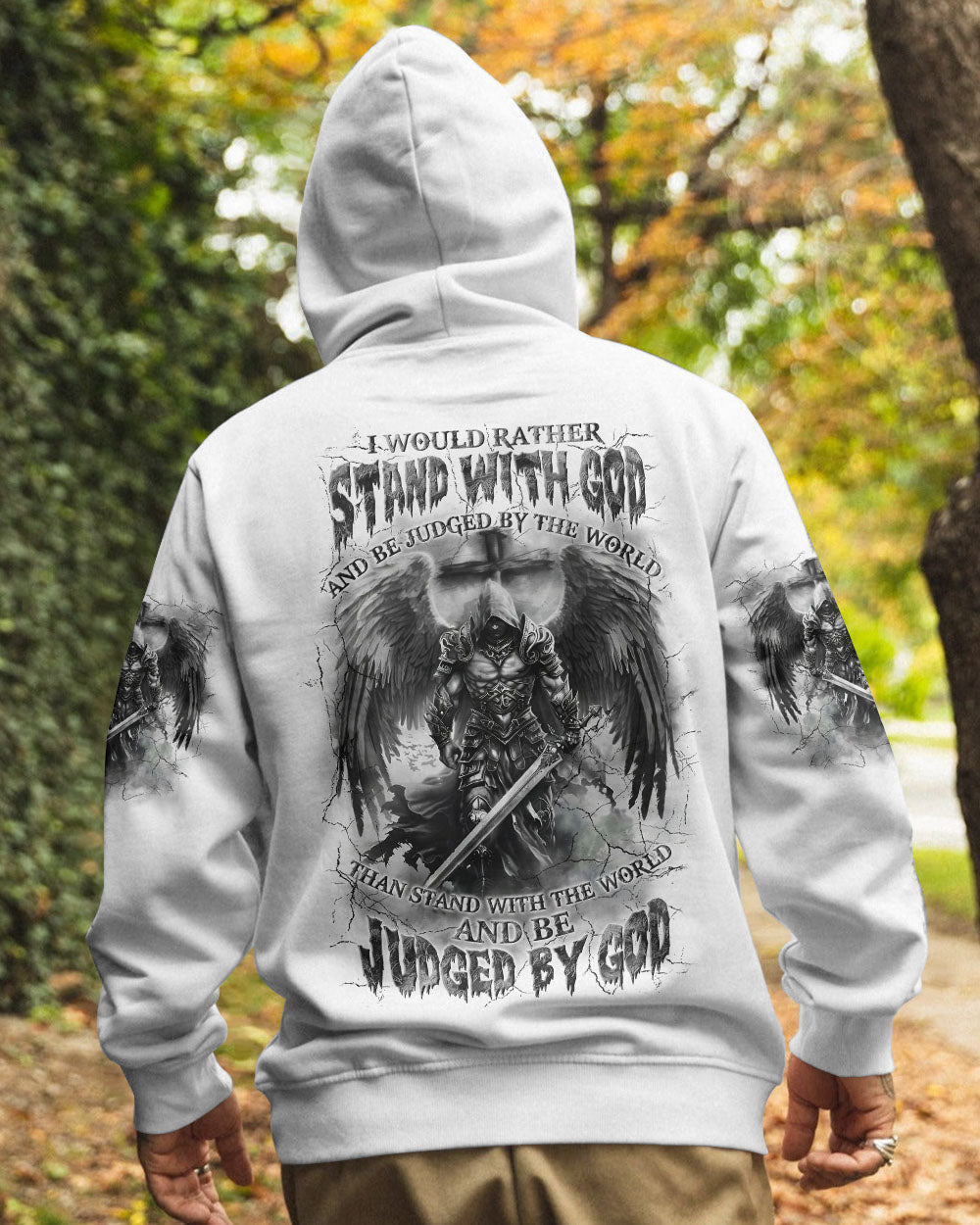 I Would Rather Stand With God Men's All Over Print Shirt - Trunx895559