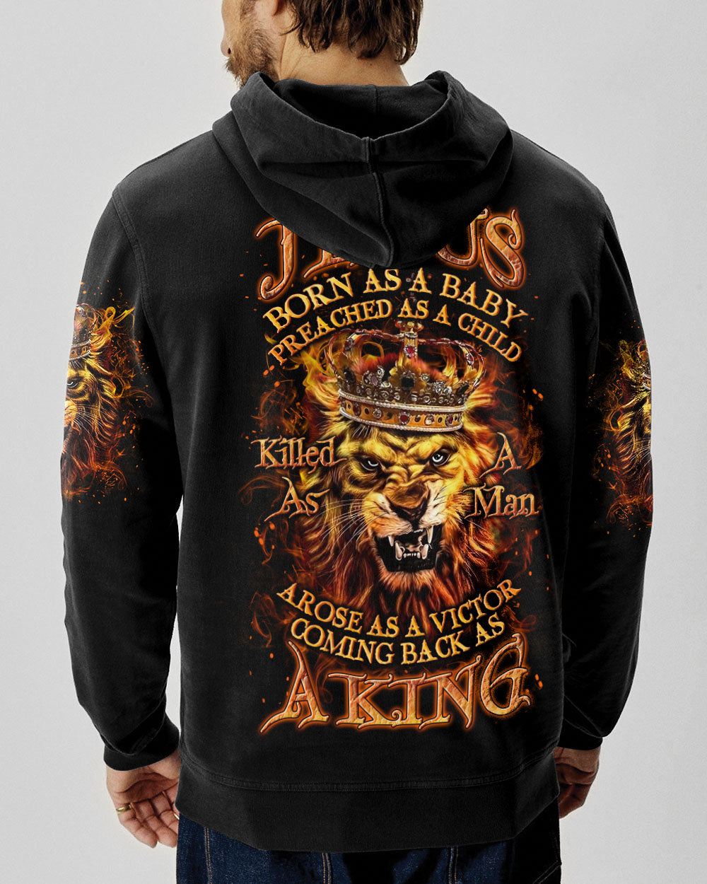 Coming Back As A King Men's All Over Print Shirt - Trunx090864