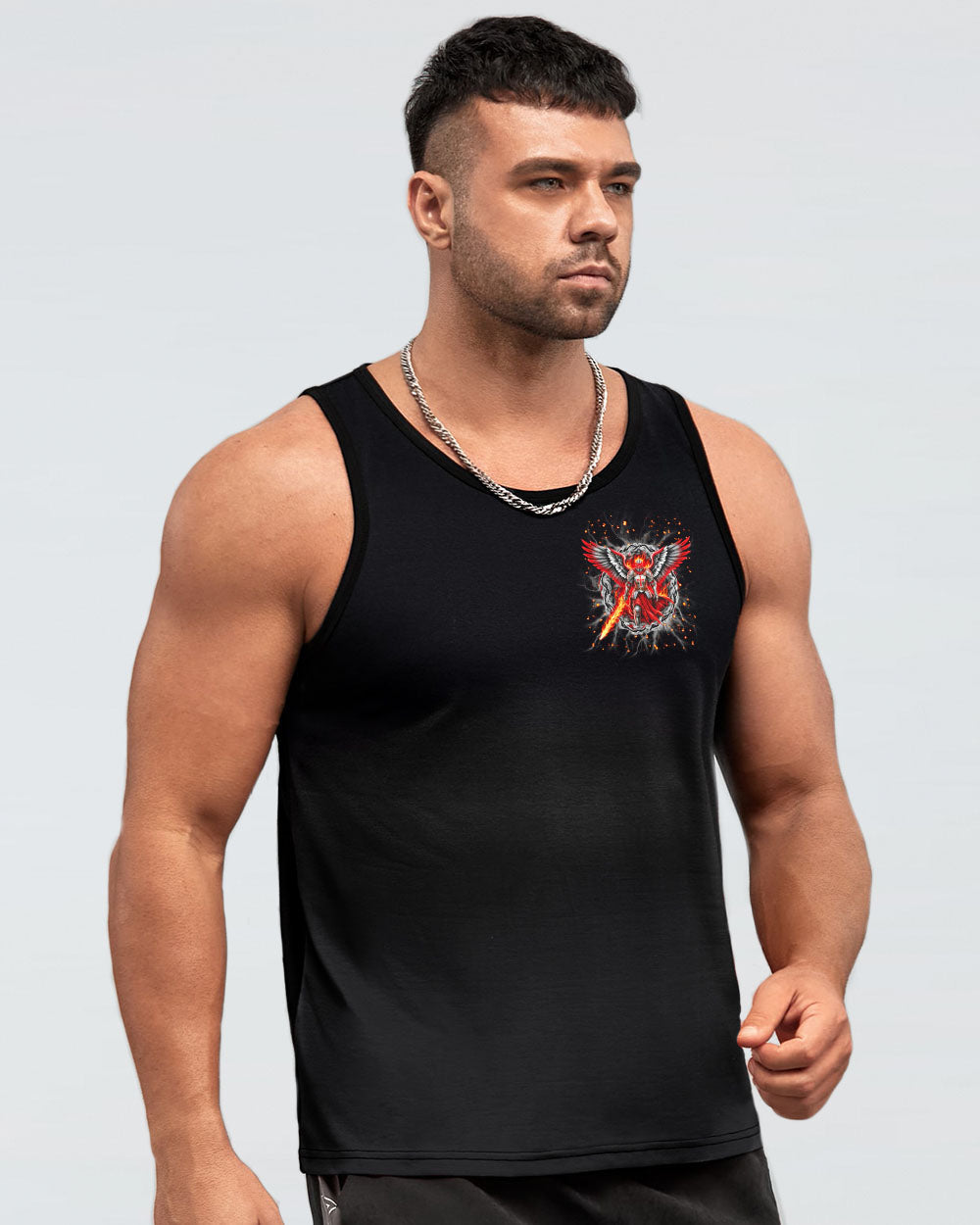 I Will Fear No Evil Warrior Men's All Over Print Shirt - Trunx941545