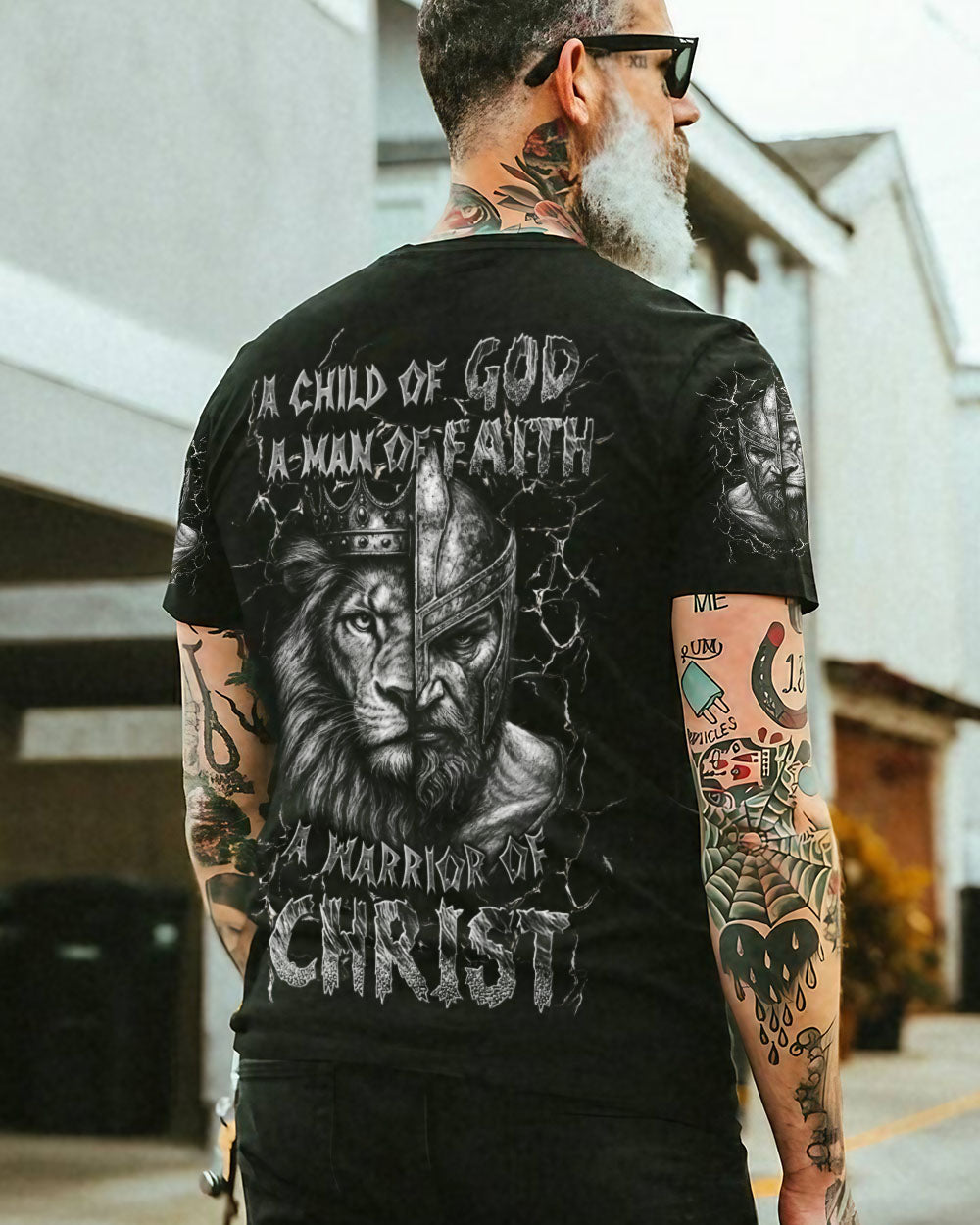 A Warrior Of Christ Men's All Over Print Shirt - Trunx612747