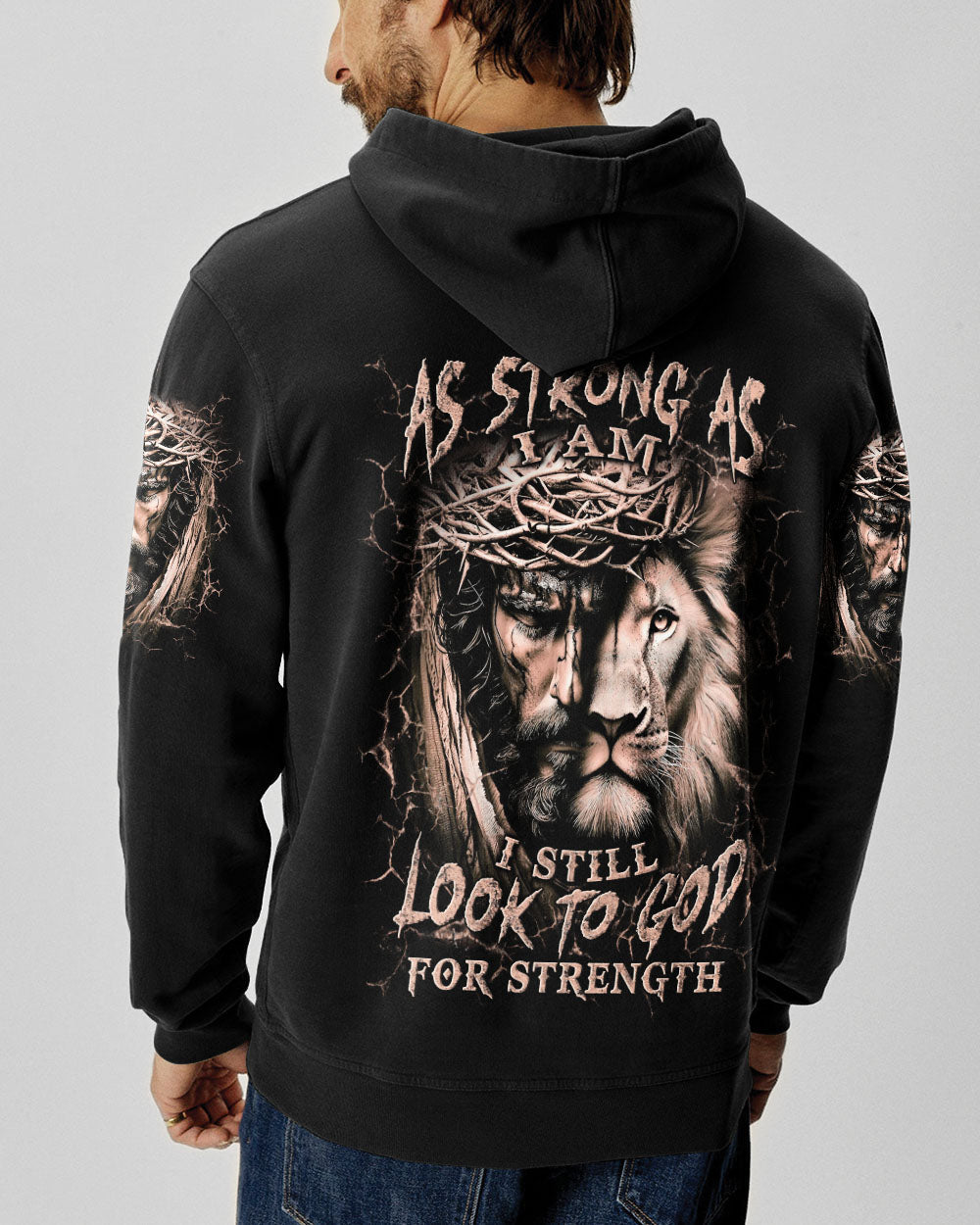 I Still Look To God For Strength Men's All Over Print Shirt - Trunx530987