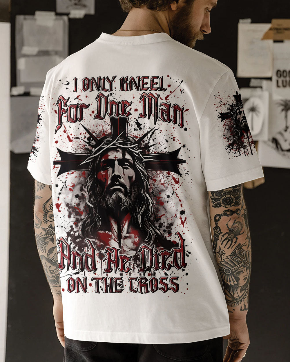 I Only Kneel For One Man Men's All Over Print Shirt - Trunx398600
