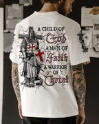 A Warrior Of Christ Men's All Over Print Shirt - Trunx152465