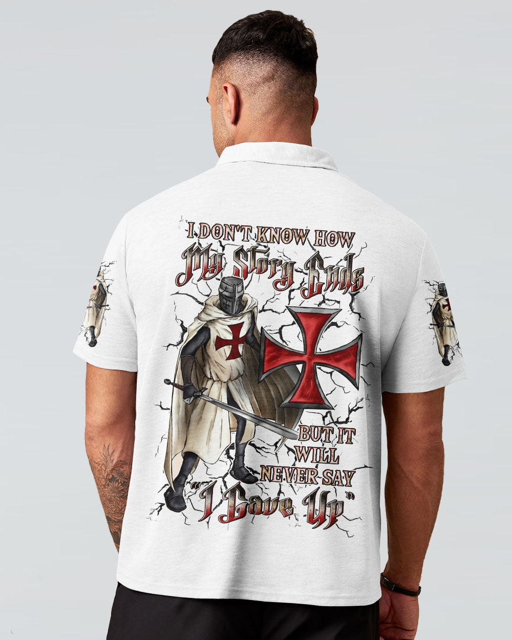 I Don't Know How My Story Ends Warrior Men's All Over Print Shirt - Trunx252695