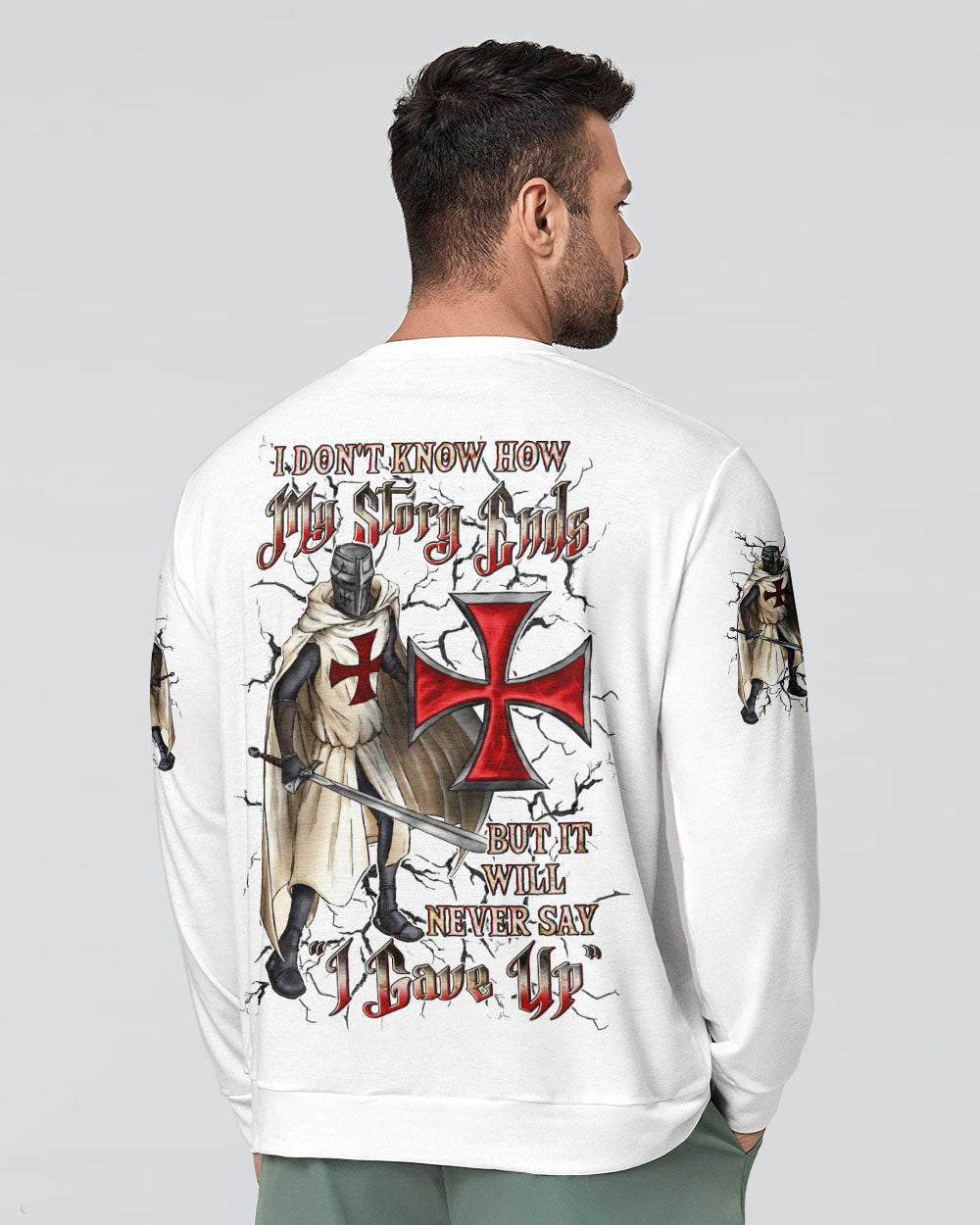 I Don't Know How My Story Ends Warrior Men's All Over Print Shirt - Trunx252695