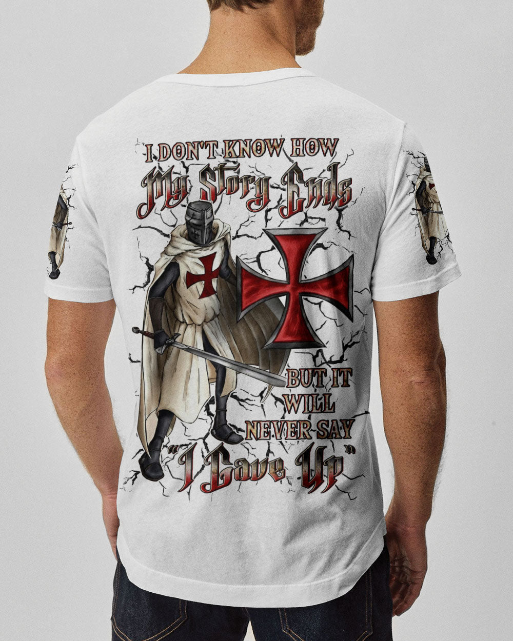 I Don't Know How My Story Ends Warrior Men's All Over Print Shirt - Trunx252695