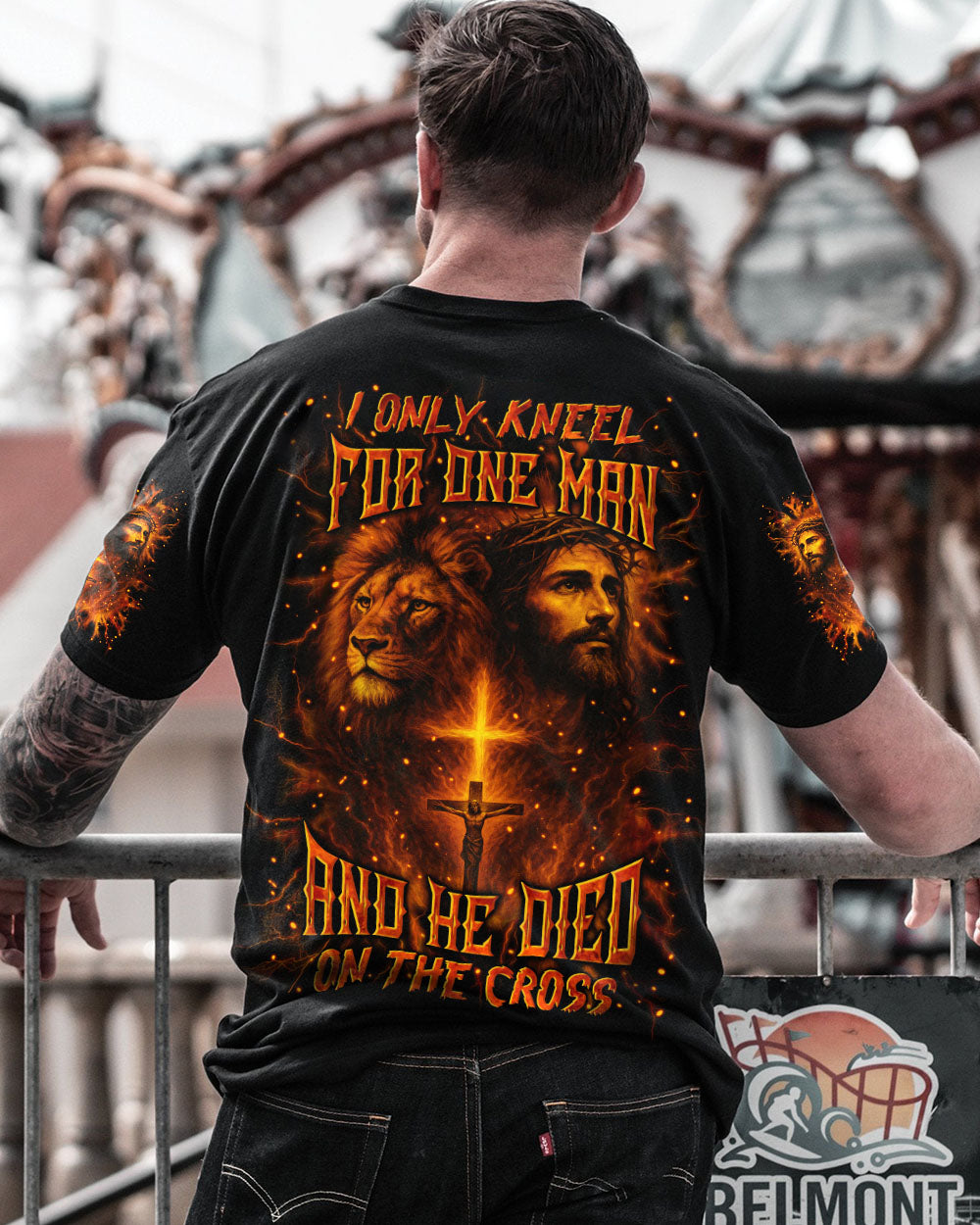 I Only Kneel For One Man Men's All Over Print Shirt - Trunx941591