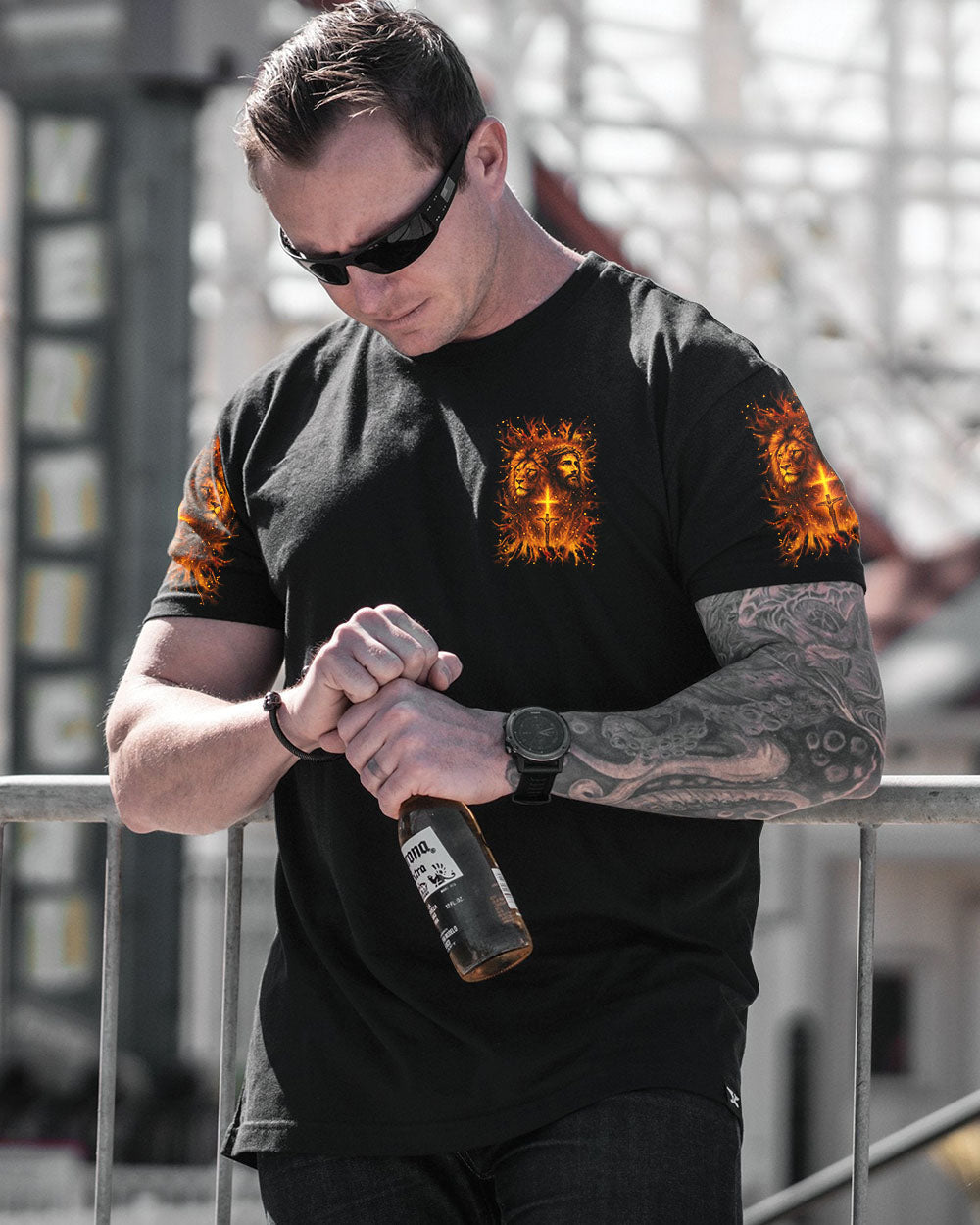 I Only Kneel For One Man Men's All Over Print Shirt - Trunx941591