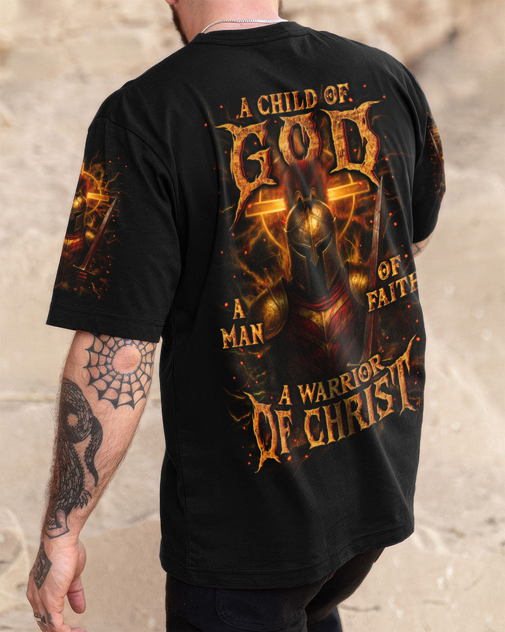 A Warrior Of Christ Men's All Over Print Shirt - Trunx523830