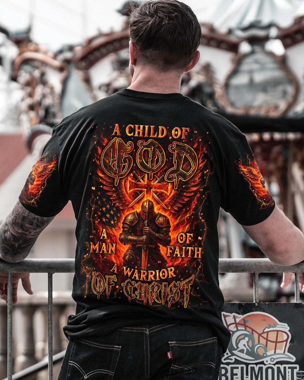 A Warrior Of Christ Men's All Over Print Shirt - Trunx806270