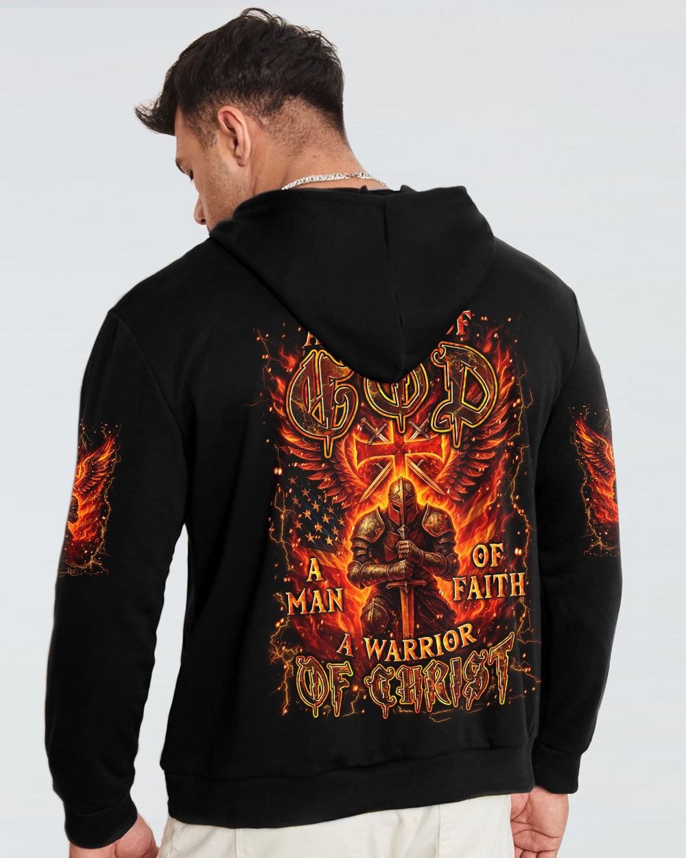 A Warrior Of Christ Men's All Over Print Shirt - Trunx806270