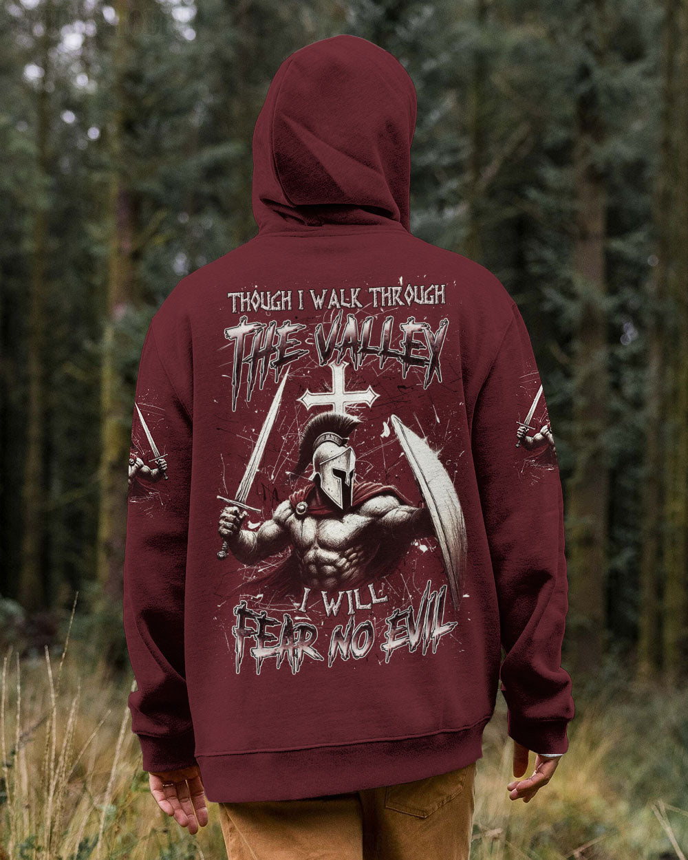 I Will Fear No Evil Men's All Over Print Shirt - Trunx178421