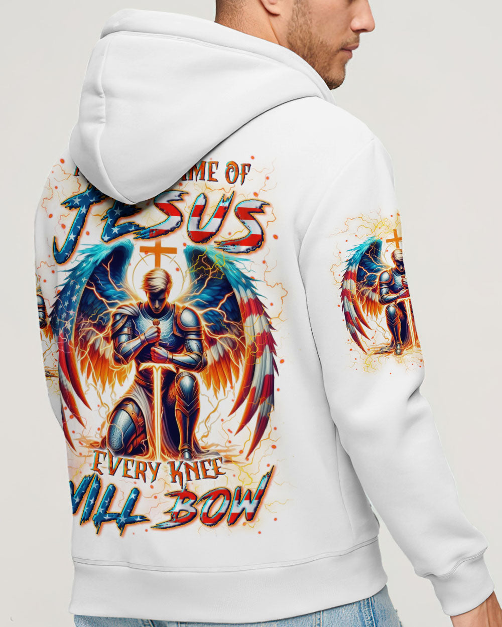 At The Name Of Jesus Men's All Over Print Shirt - Trunx724957
