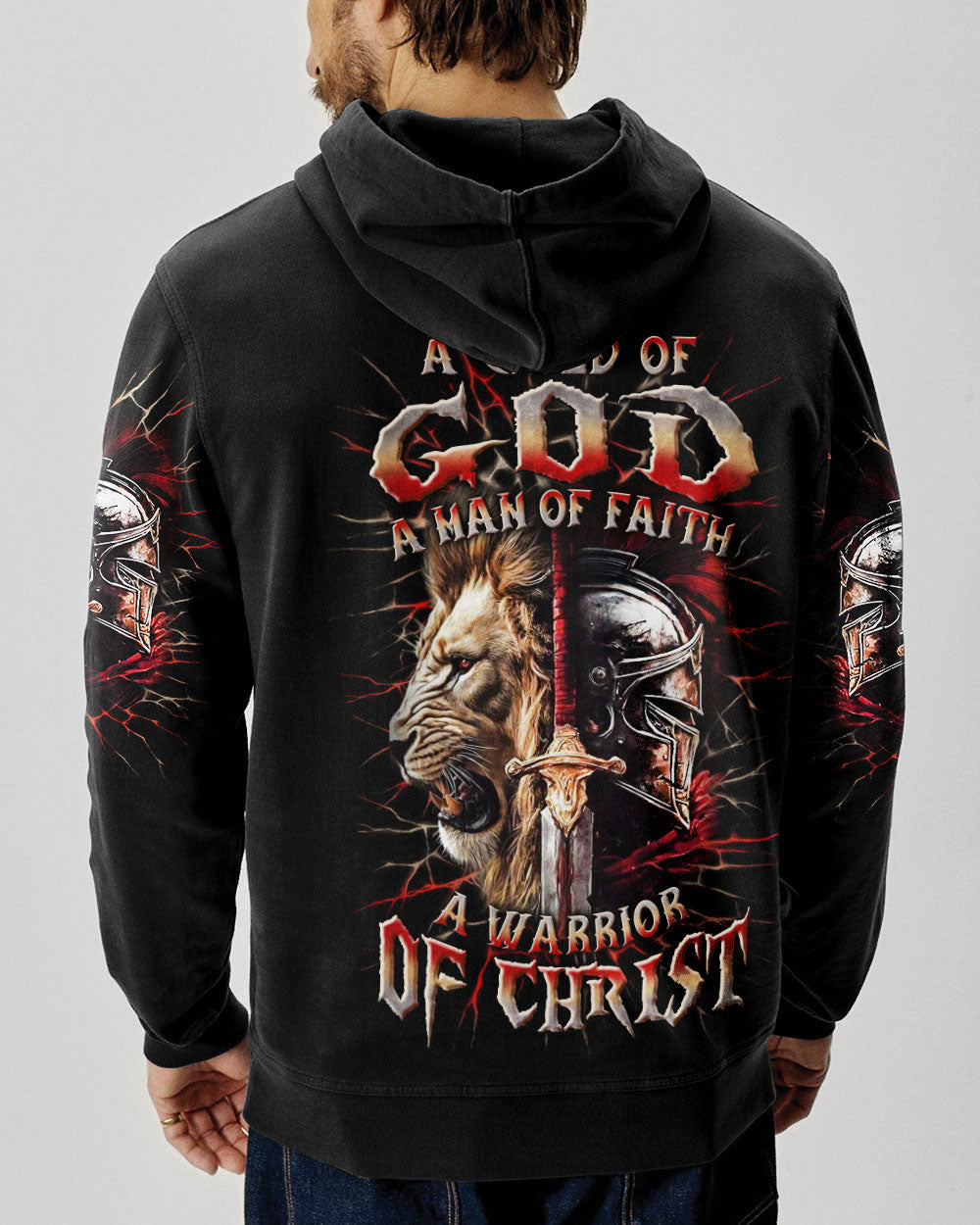 A Warrior Of Christ Men's All Over Print Shirt - Trunx048829