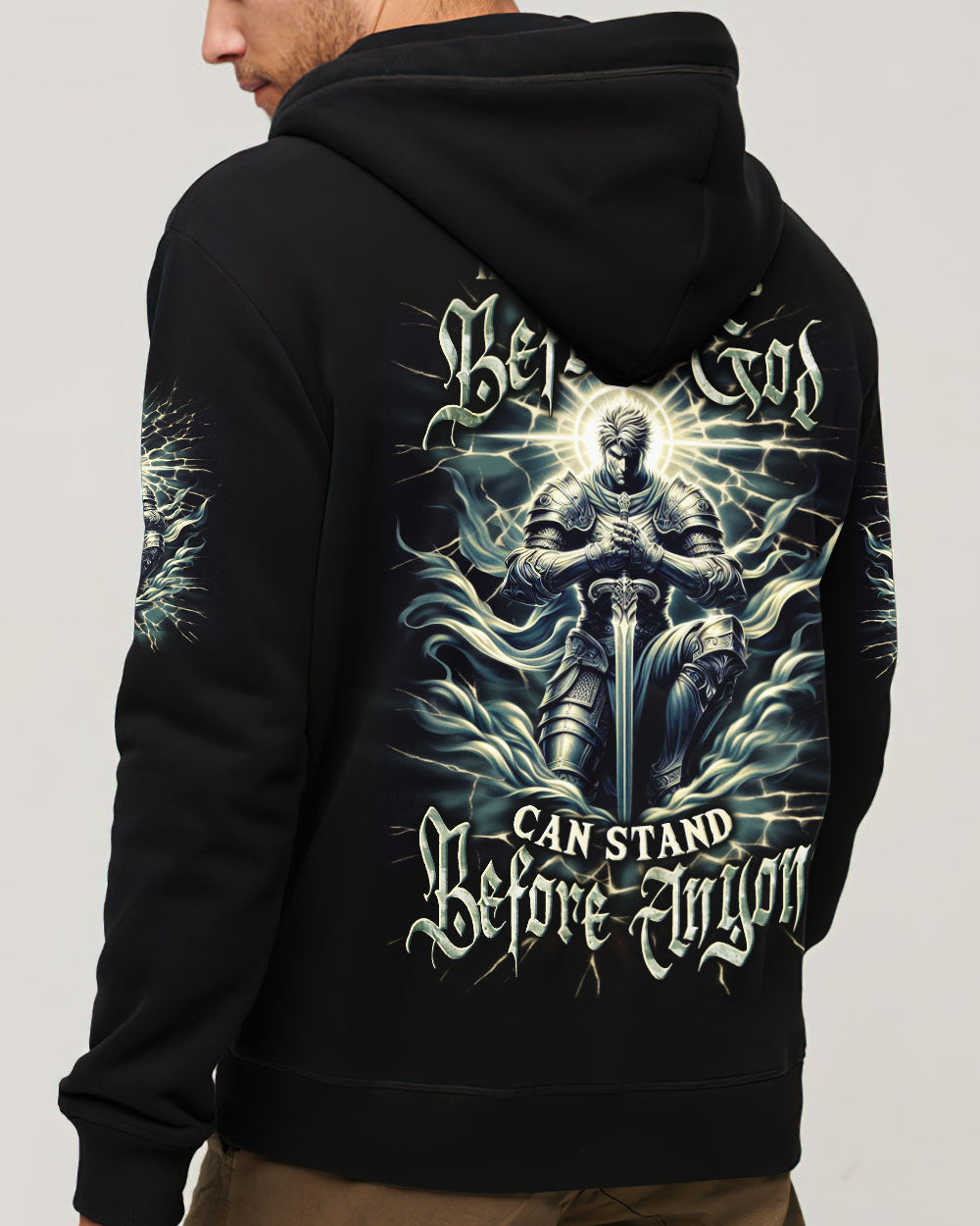 He Who Kneels Before God Warrior Men's All Over Print Shirt - Trunx479976