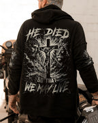 He Died So That We May Live Men's All Over Print Shirt - Trunx614639