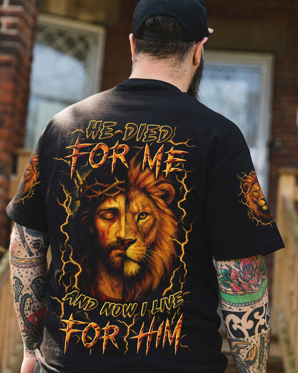 He Died For Me Men's All Over Print Shirt - Trunx028393