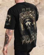 By His Wounds We Are Healed Men's All Over Print Shirt - Trunx752922