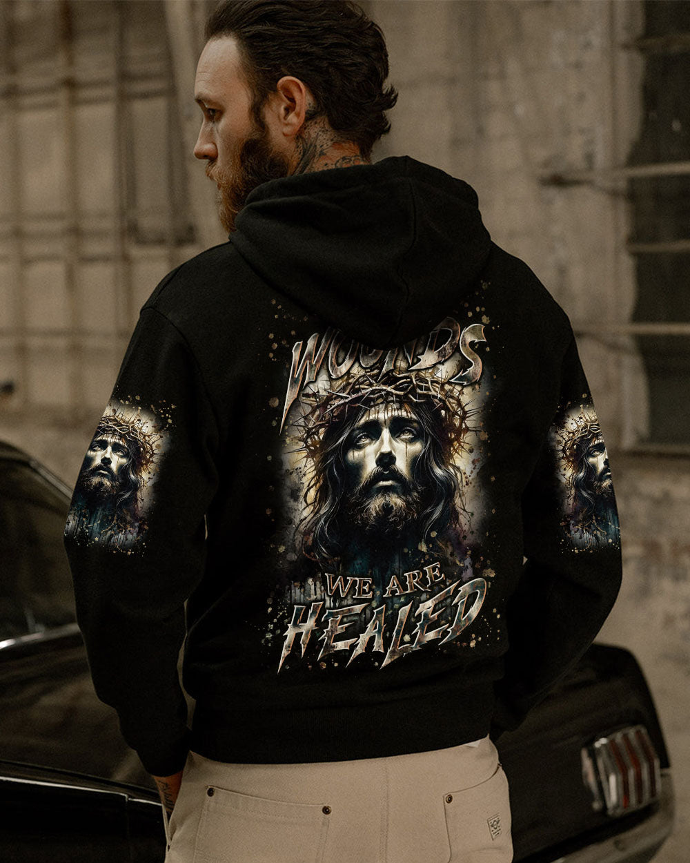 By His Wounds We Are Healed Men's All Over Print Shirt - Trunx752922