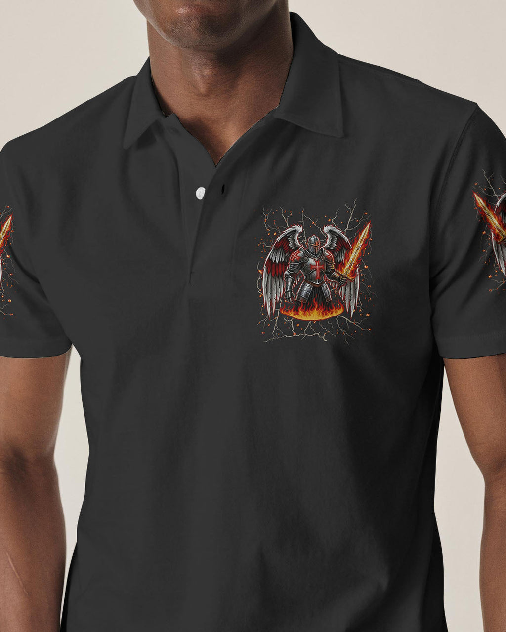 I Can Do All Things Warrior Men's All Over Print Shirt - Trunx332433