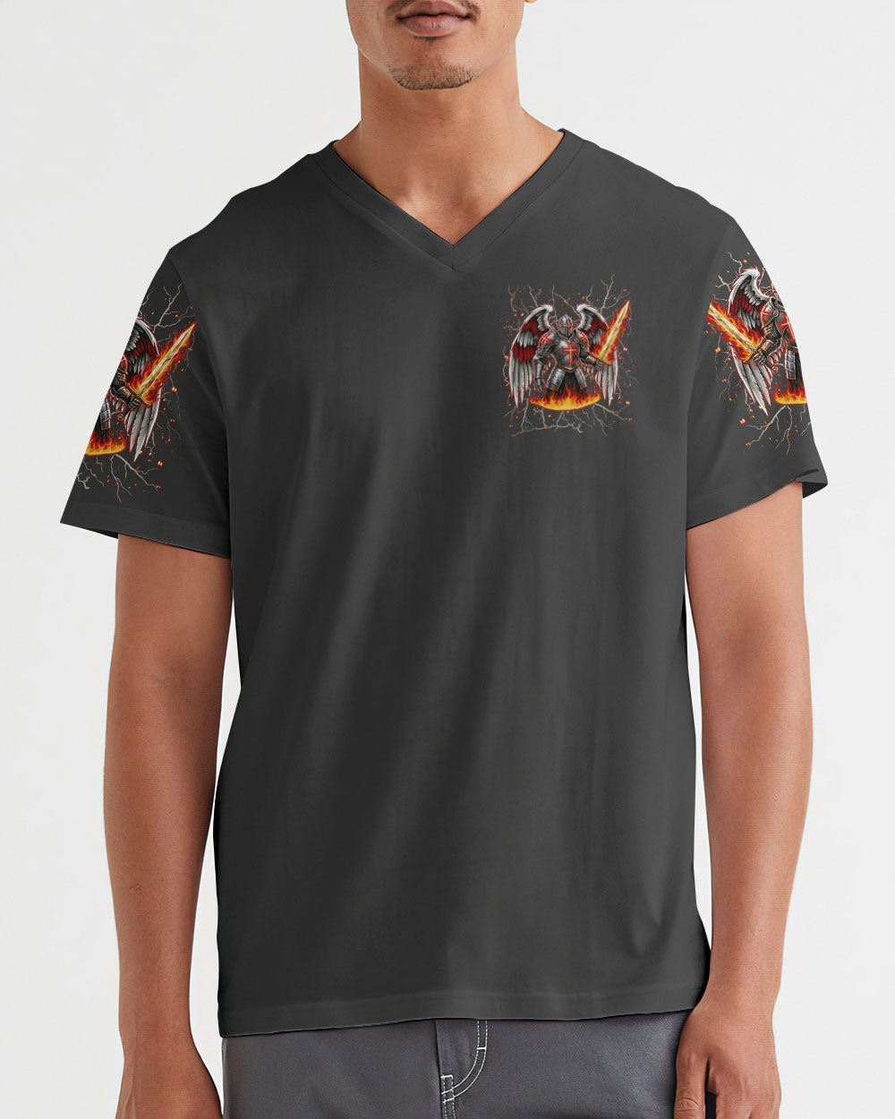 I Can Do All Things Warrior Men's All Over Print Shirt - Trunx332433