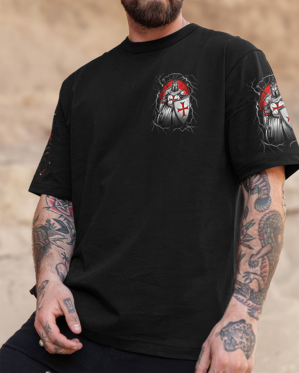 A Warrior Of Christ Men's All Over Print Shirt - Trunx654422