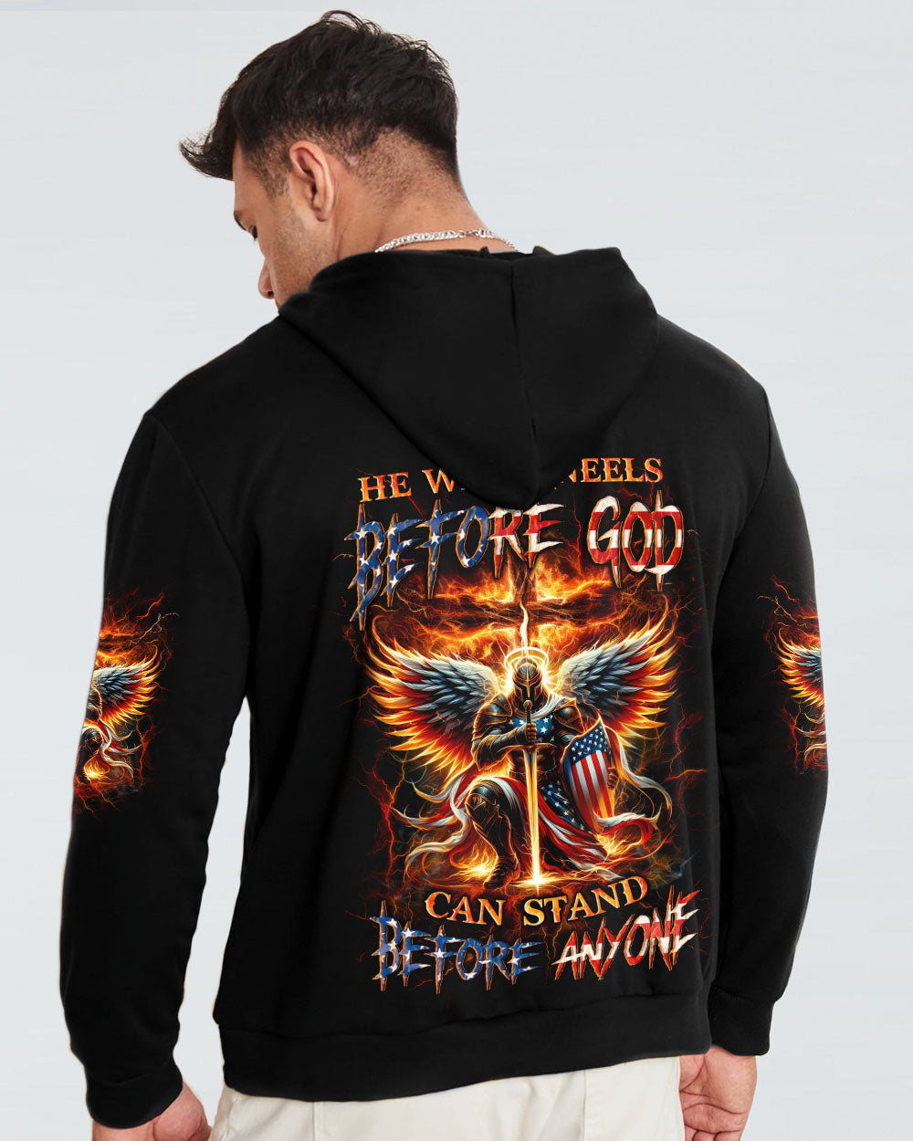 He Who Kneels Before God Warrior Men's All Over Print Shirt - Trunx430202