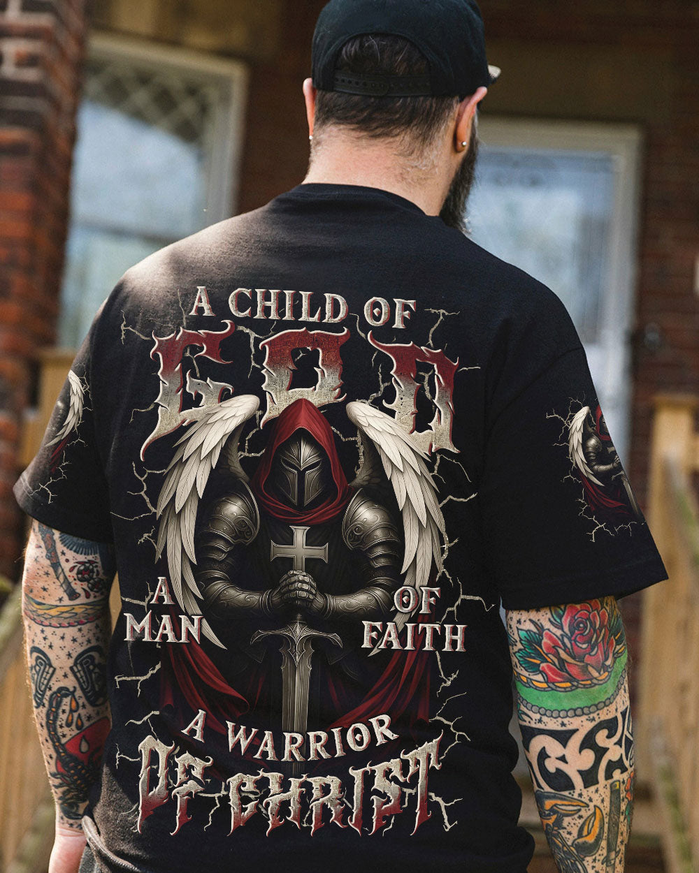 A Warrior Of Christ Men's All Over Print Shirt - Trunx051580