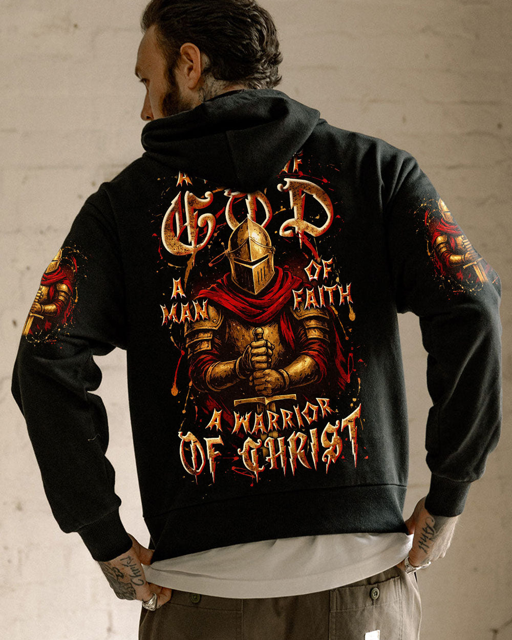 A Warrior Of Christ Men's All Over Print Shirt - Trunx146794