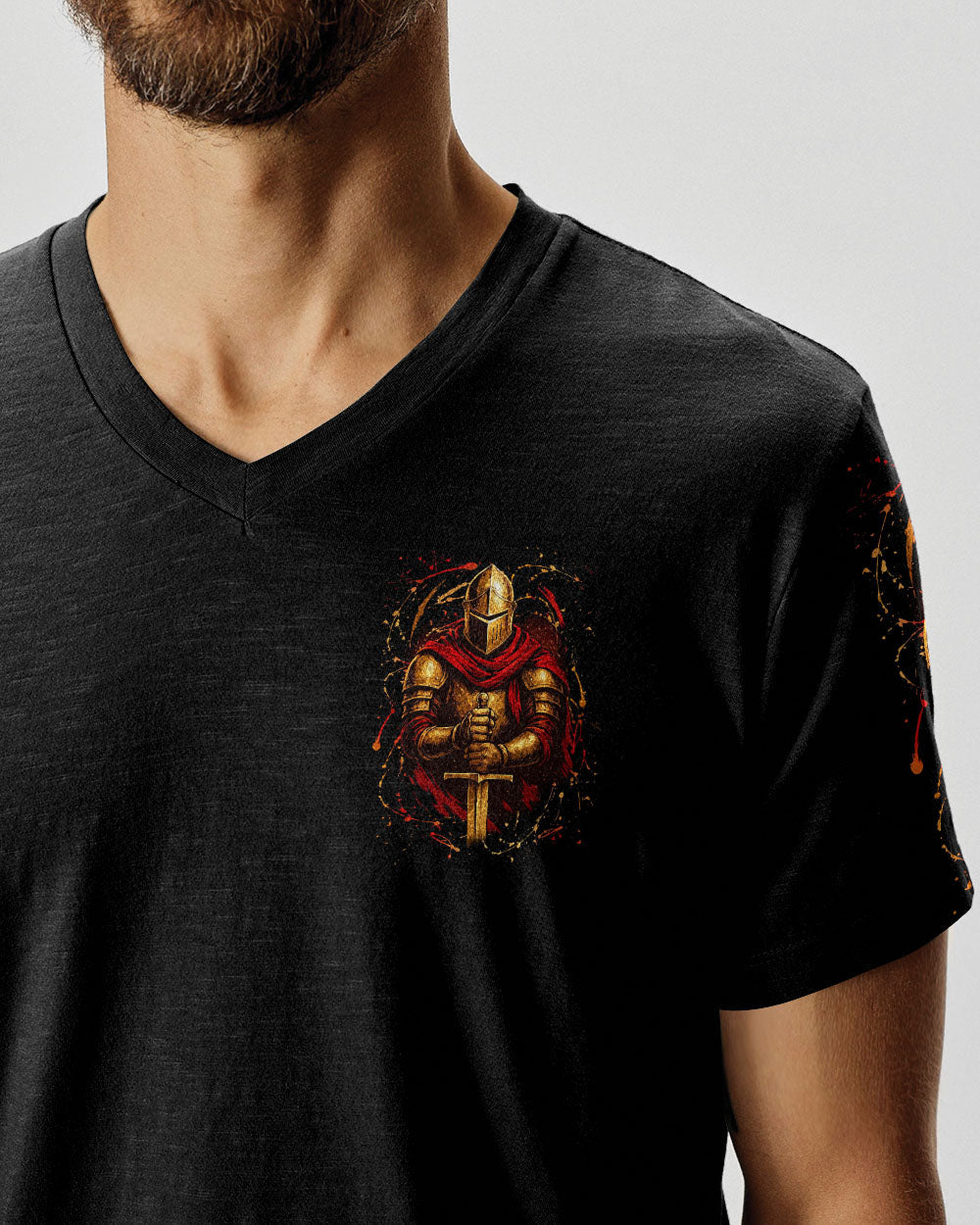 A Warrior Of Christ Men's All Over Print Shirt - Trunx146794