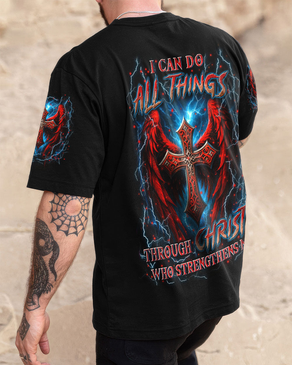 I Can Do All Things Men's All Over Print Shirt - Trunx916302