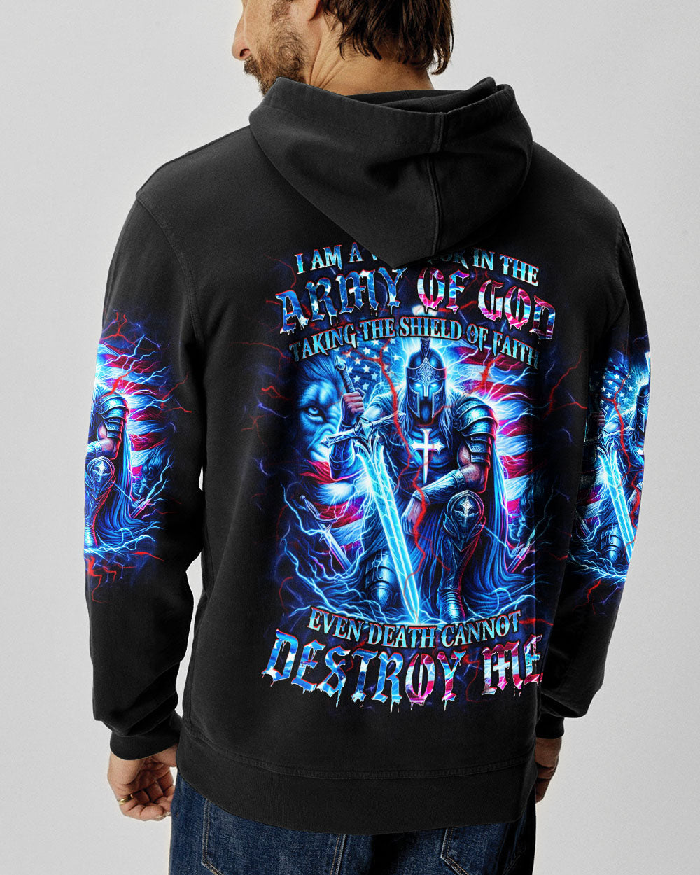 I Am A Warrior In The Army Of God Men's All Over Print Shirt - Trunx659025